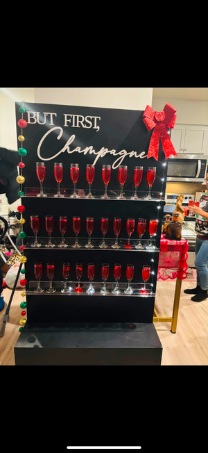 Champagne Wall For Rent